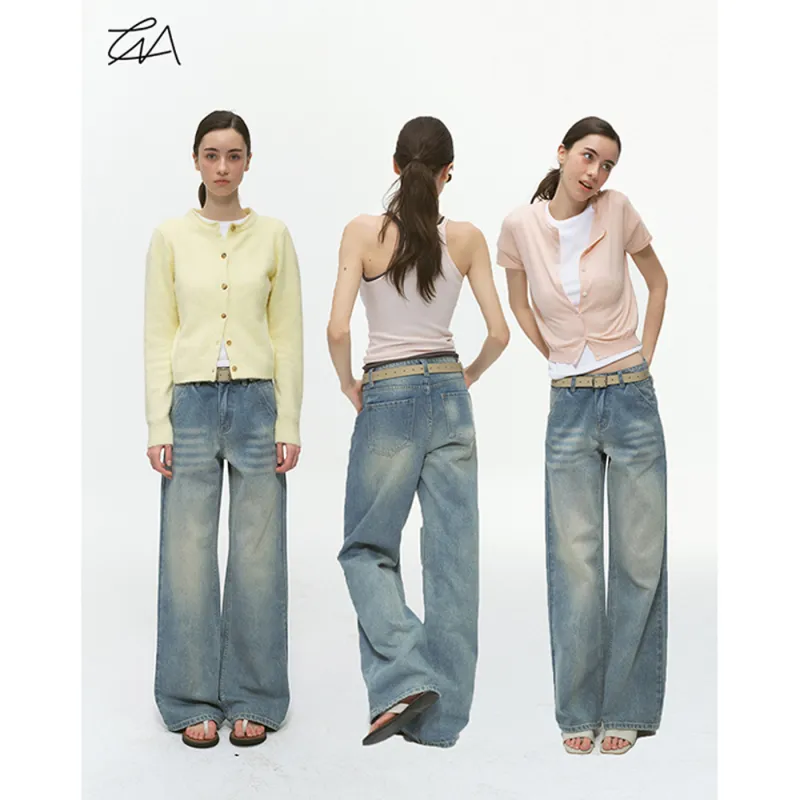 COUNTRY MOMENT Jeans Unisex Light Blue-2
