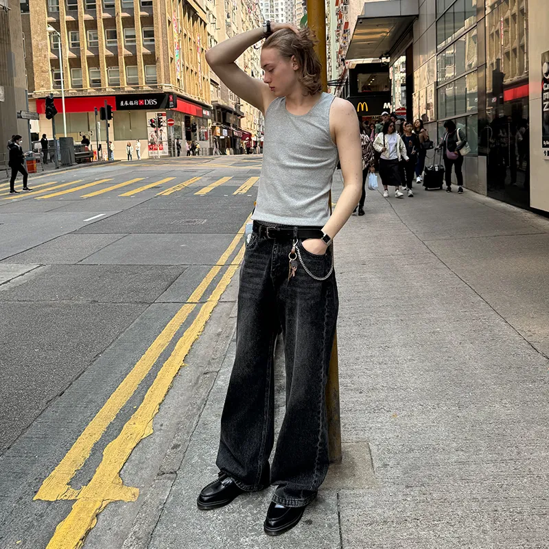 COUNTRY MOMENT Jeans Men's Black-4