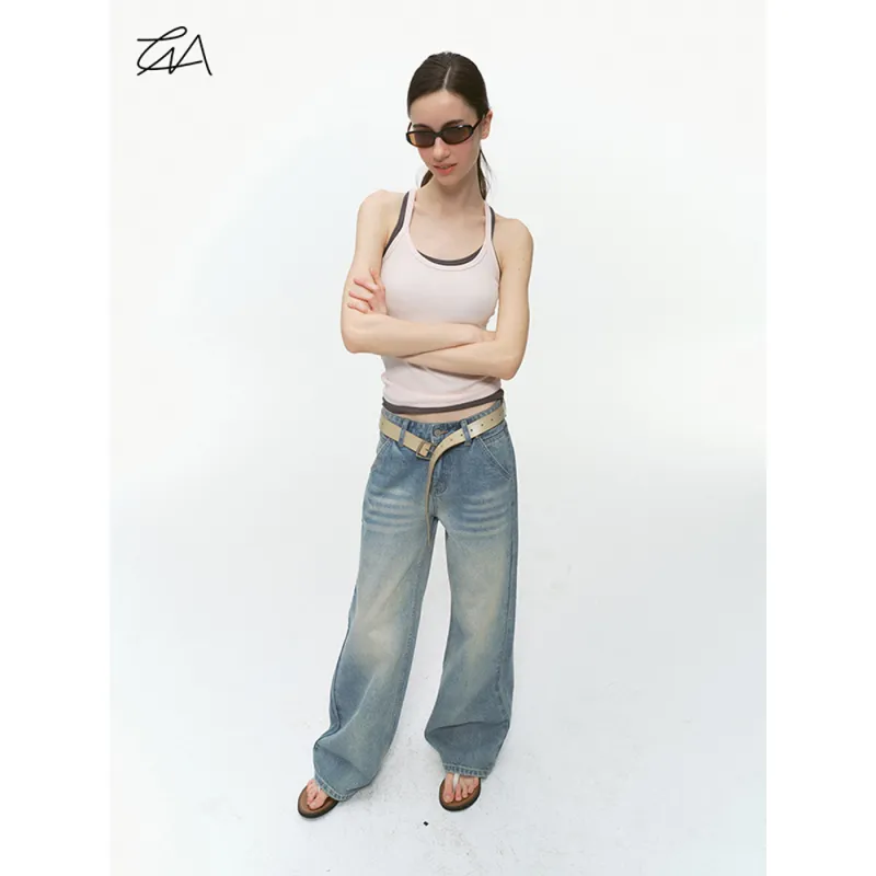 COUNTRY MOMENT Jeans Unisex Light Blue-5