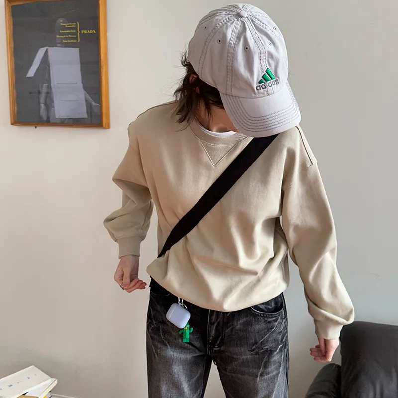 COUNTRY MOMENT Sweatshirt Unisex Light Khaki-2