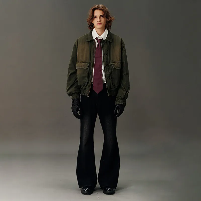 COUNTRY MOMENT Puffer Jacket Unisex Ancient Murky Green-2