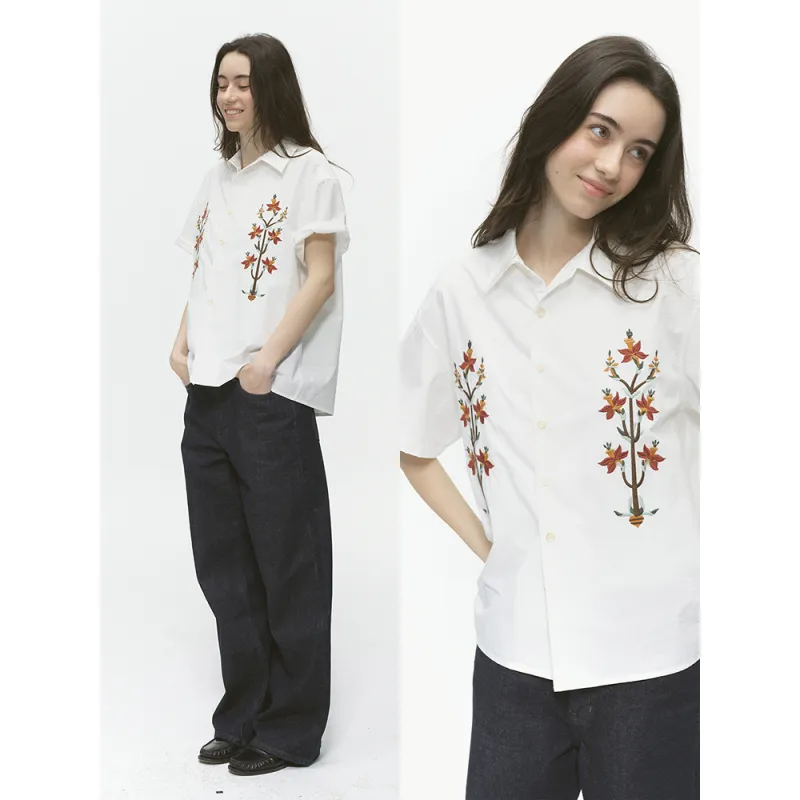 COUNTRY MOMENT Shirt Unisex White-2