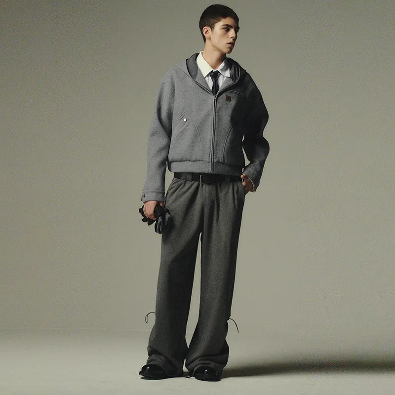 COUNTRY MOMENT Jackets Coats Unisex Gray-3