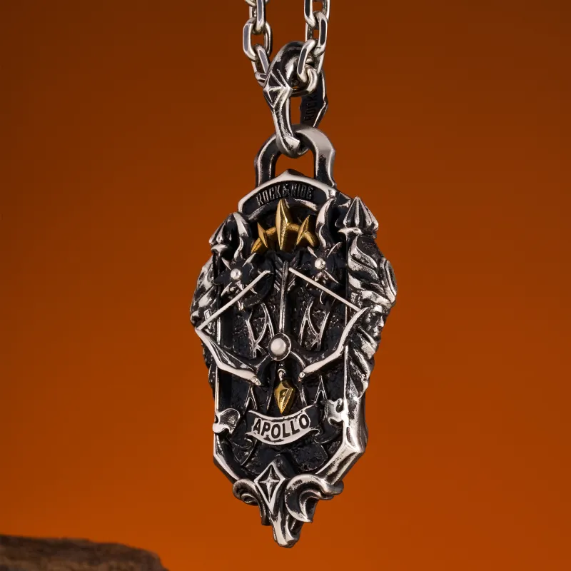 ROCK&RIDE 925 Sterling Silver Charm/Pendant Men's-11