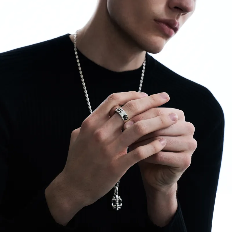 ROCK&RIDE 925 Sterling Silver Rings Men's-2