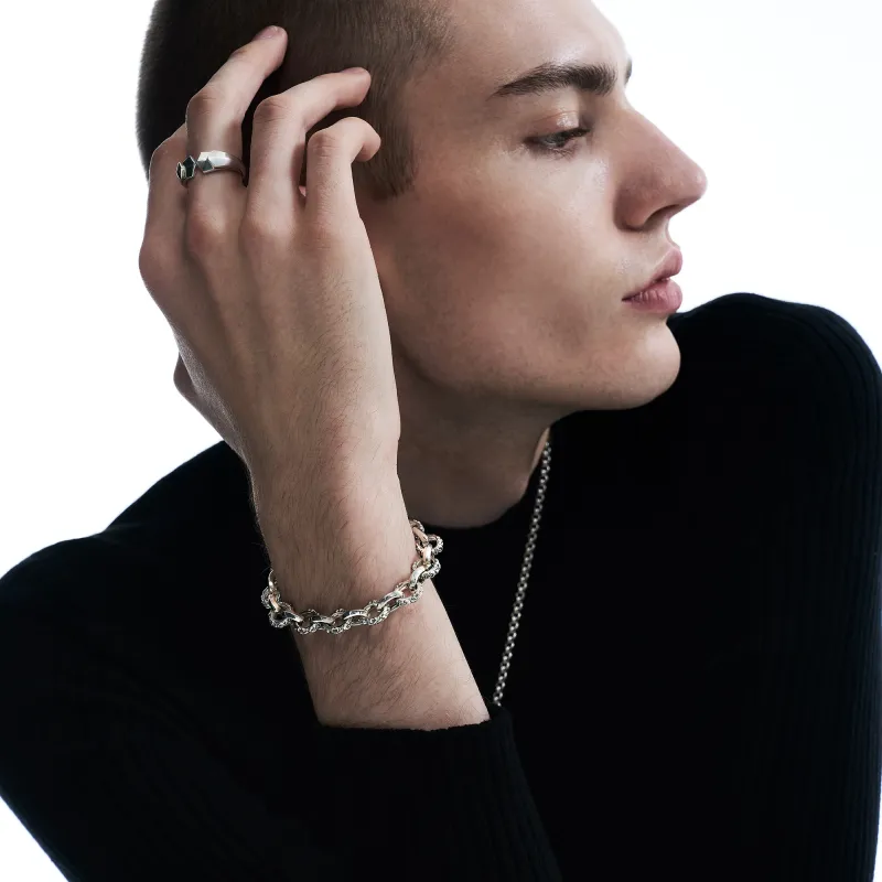 ROCK&RIDE 925 Sterling Silver Bracelets Unisex-2