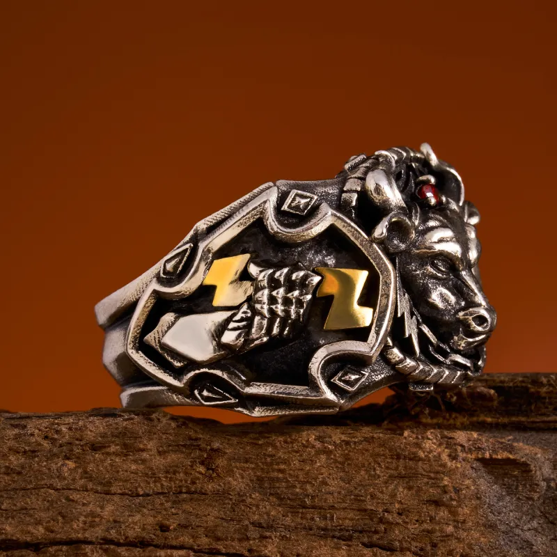 ROCK&RIDE 925 Sterling Silver Rings Men's-3