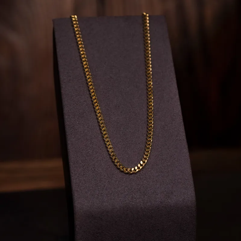 ROCK&RIDE 18K Gold Necklaces Unisex Gold-3