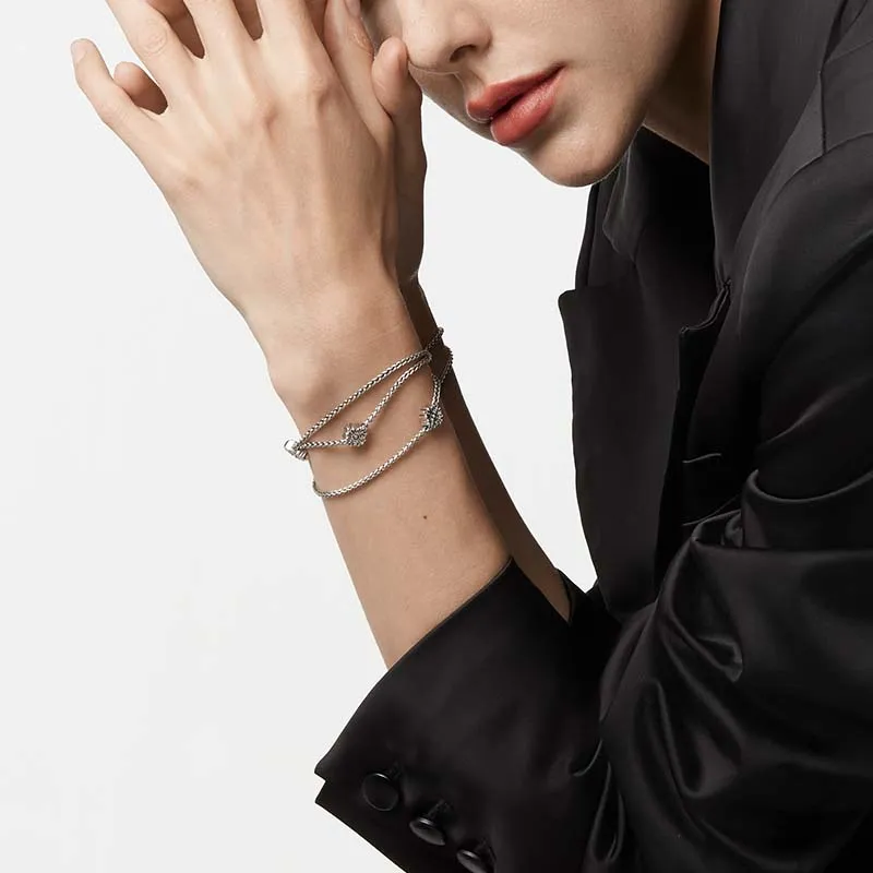 ROCK&RIDE 925 Sterling Silver Bracelets Unisex-3