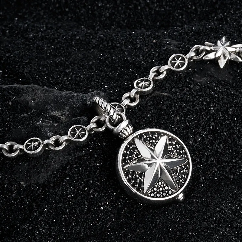 ROCK&RIDE 925 Sterling Silver Charm/Pendant Unisex-2