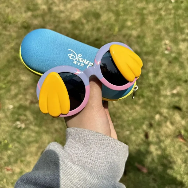 Disney Donald Duck Series TPEE Irregular Shape Sun Lenses Kids' Light Purple/blue-3
