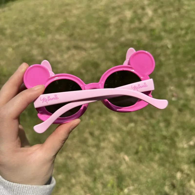 Disney Minnie Series TPEE Irregular Shape Sunglasses Kids' Plum Red Black-10