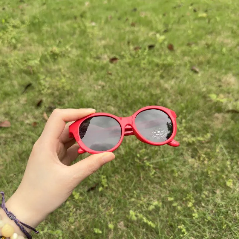 Disney Minnie Series TPEE Round Sun Lenses Kids' Red/Purple-4