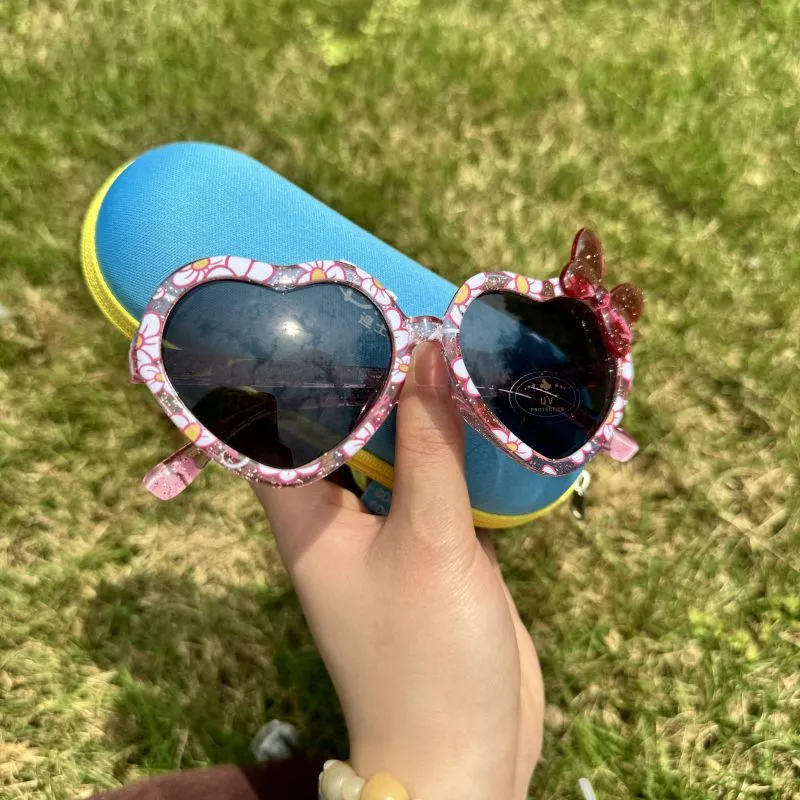 Disney Minnie Series PC Irregular Shape Sun Lenses Kids' Multicolor/Pink/Plum Red-5