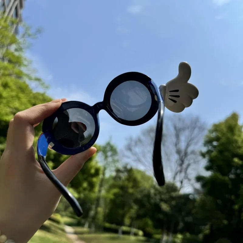 Disney Mickey Series TPEE Irregular Shape Sunglasses Kids' Pink Blue Red-12