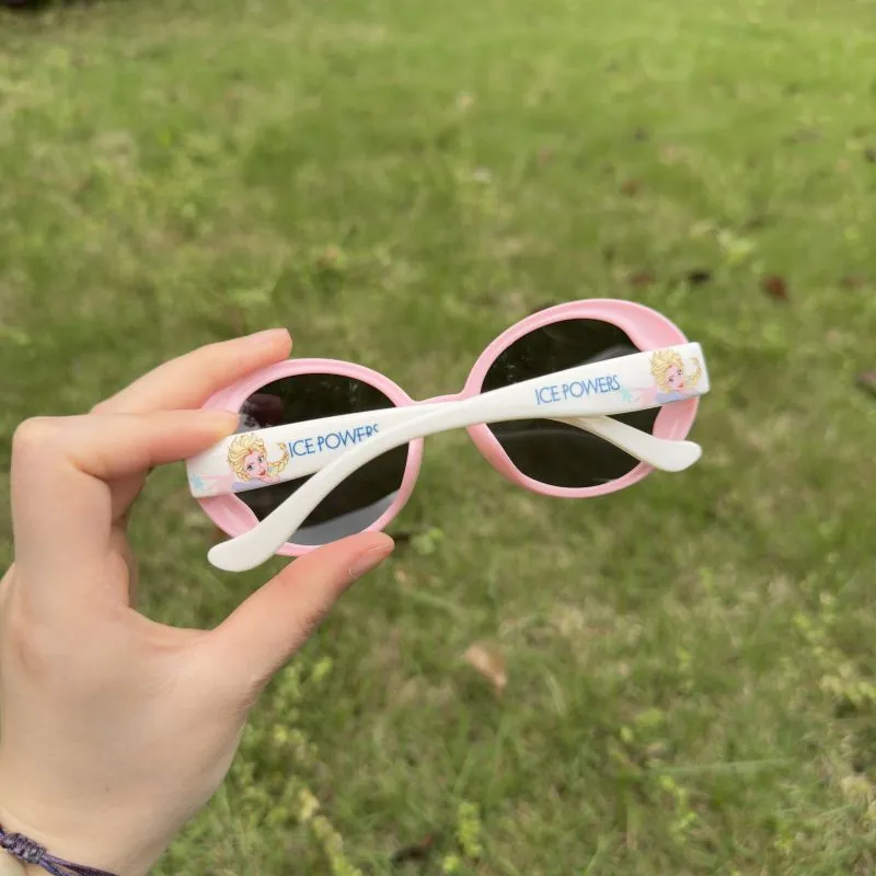 Disney Frozen Series TPEE Oval Sun Lenses Kids' Green/Pink-7