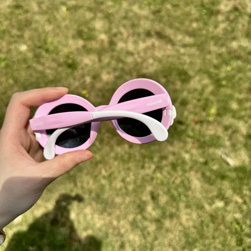 Disney Mickey Series TPEE Irregular Shape Sunglasses Kids' Pink Blue Red-19