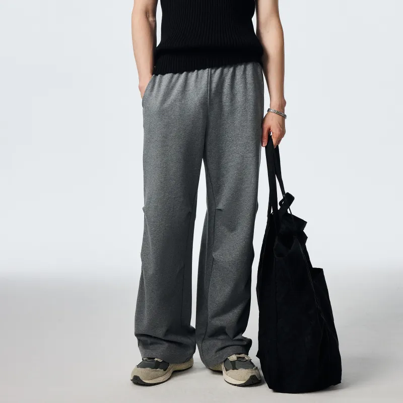 Caver&Hunter Casual Pants Unisex Heather Gray-2