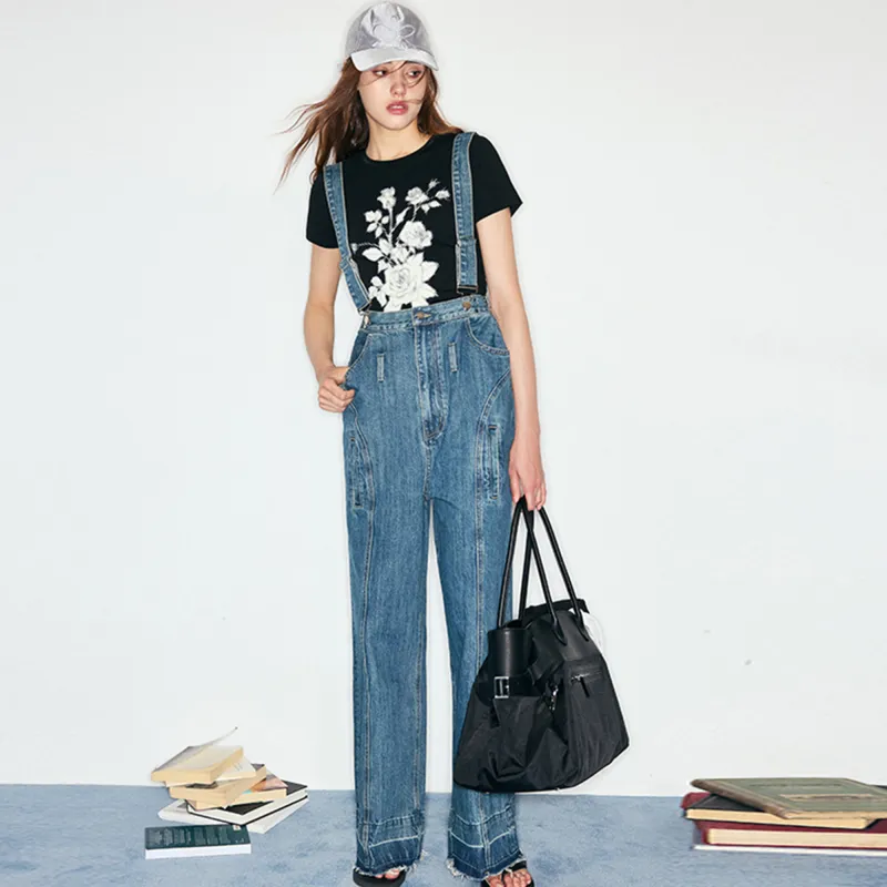 Caver&Hunter Jeans Women's Denim Blue-7