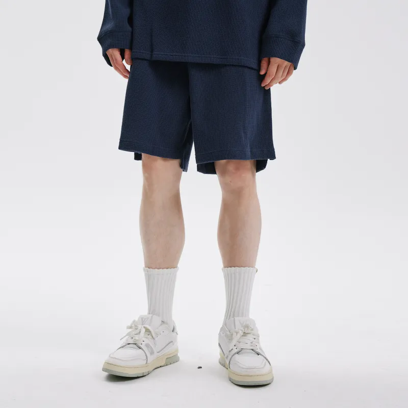 Caver&Hunter Casual Shorts Men's Navy Blue-2