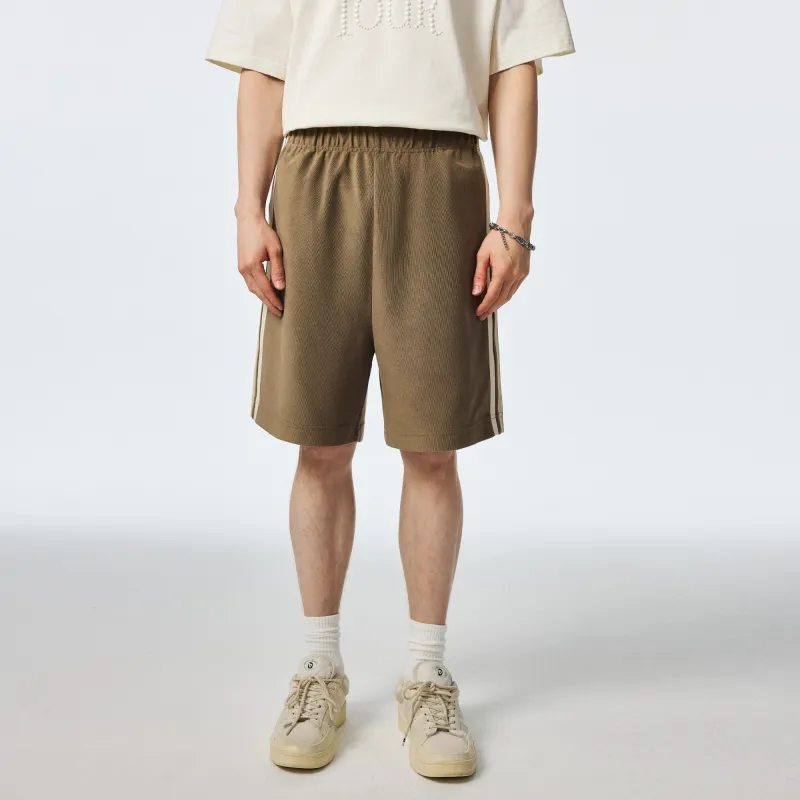 Caver&Hunter Casual Shorts Unisex Mocha Brown-2
