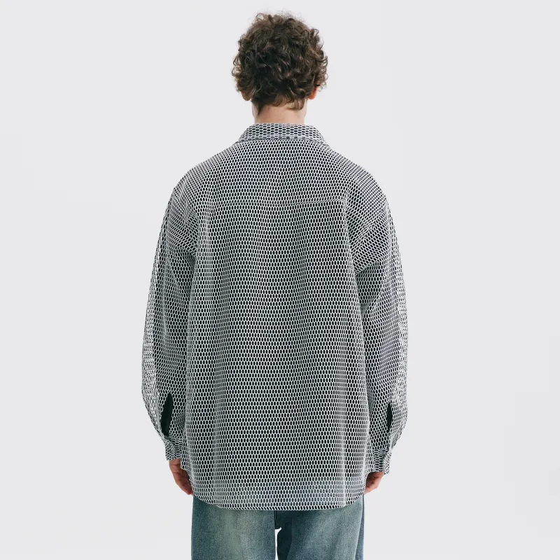 Caver&Hunter SS22 Jacket Unisex Gray White-3