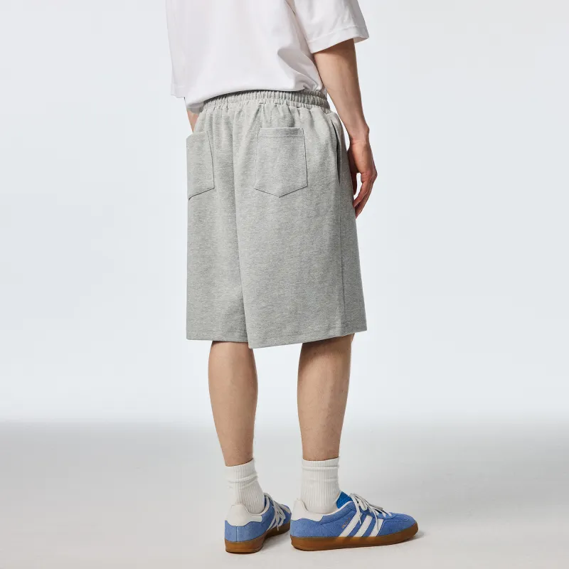 Caver&Hunter Casual Shorts Unisex Heather Gray-3