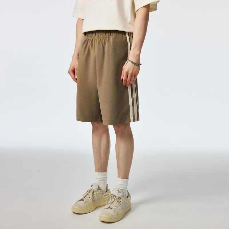 Caver&Hunter Casual Shorts Unisex Mocha Brown-4