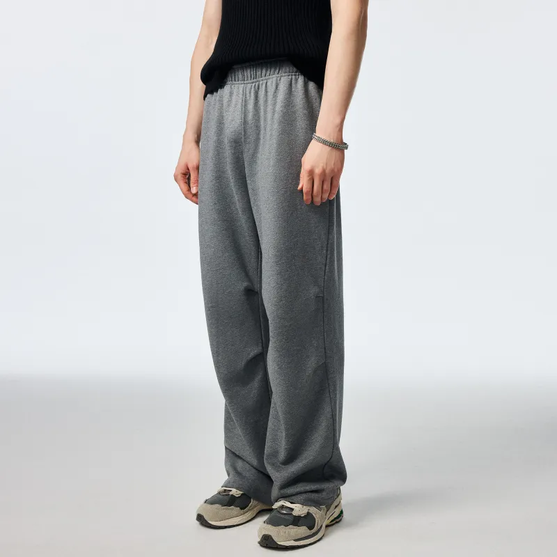 Caver&Hunter Casual Pants Unisex Heather Gray-4