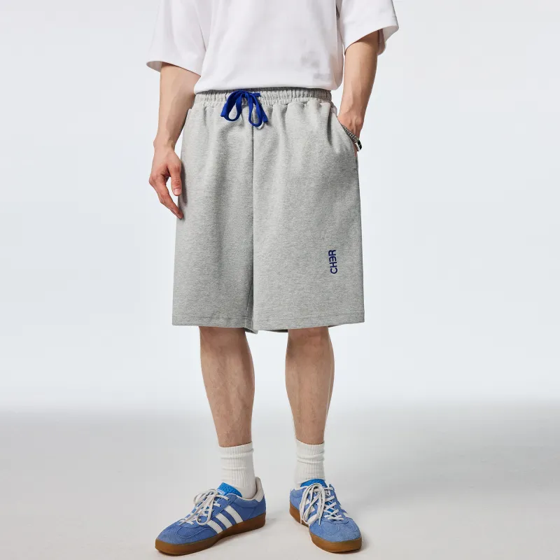 Caver&Hunter Casual Shorts Unisex Heather Gray-5