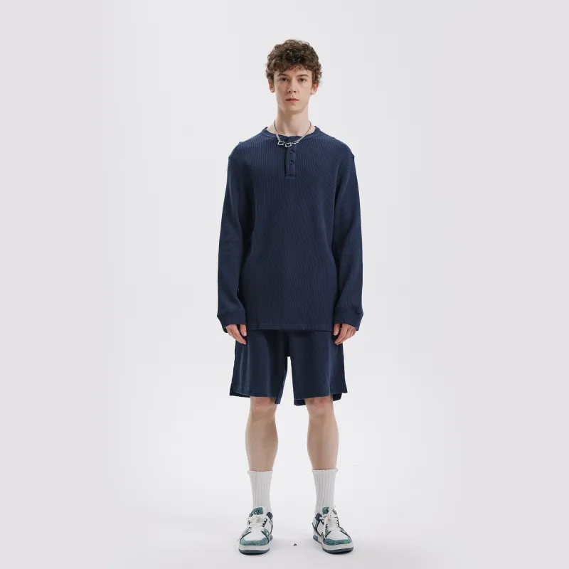 Caver&Hunter Casual Sportswear Men's Navy Blue-2