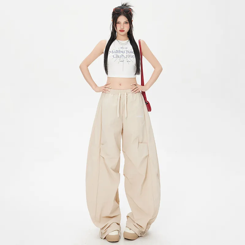 Poyz Casual Pants Women's Cream Apricot-12
