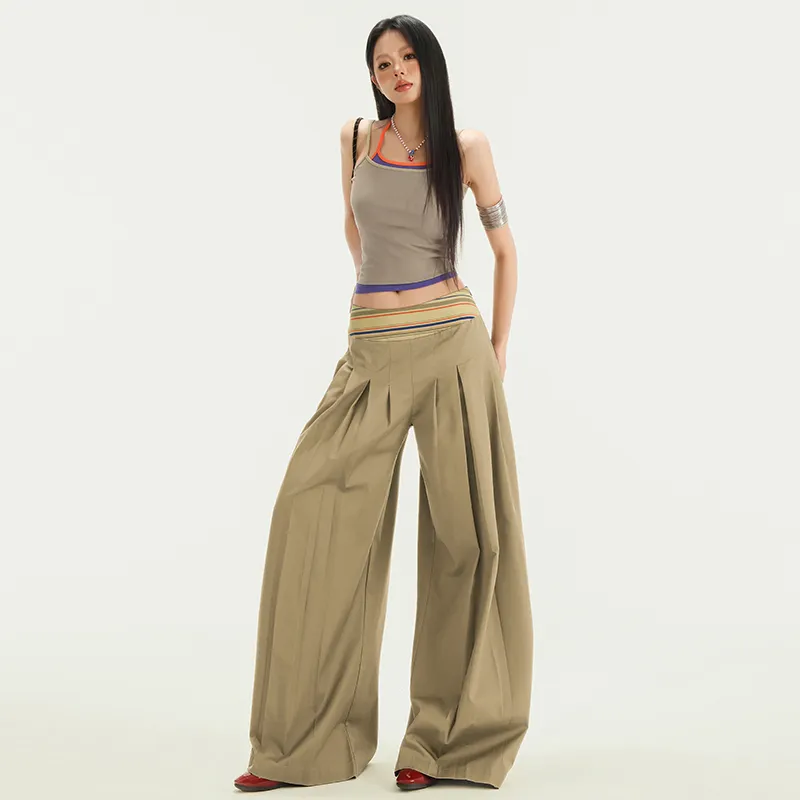 Poyz Casual Pants Women's Khaki Pants-3