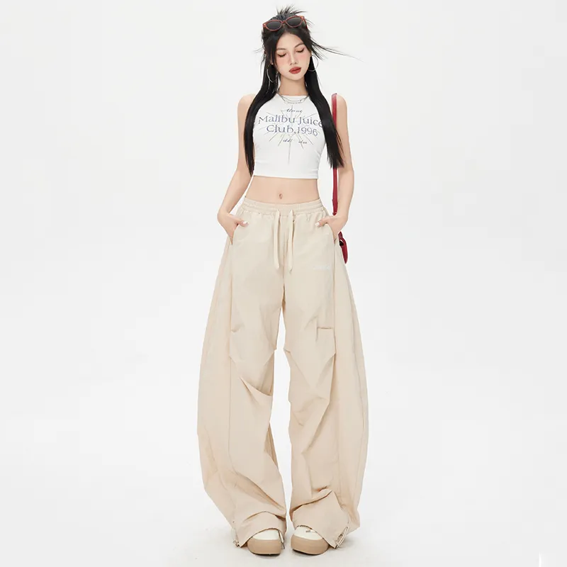 Poyz Casual Pants Women's Cream Apricot-11