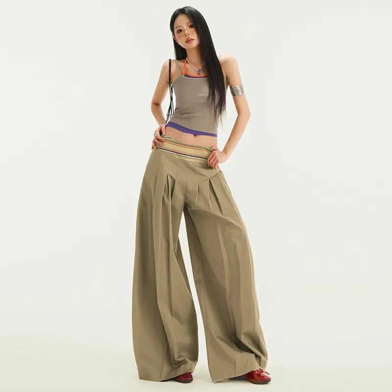 Poyz Casual Pants Women's Khaki Pants-4