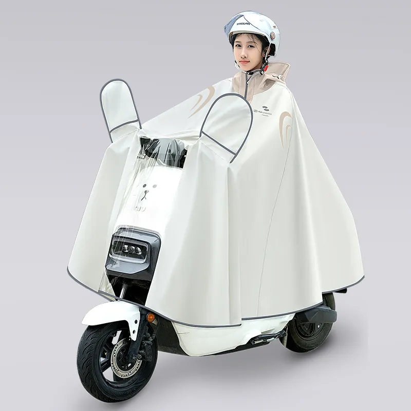 Zheng Yu Poly Pongee Rain Poncho-1