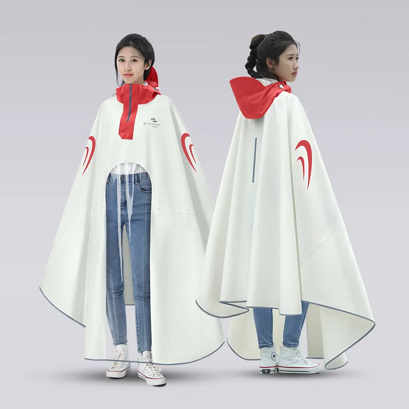 Zheng Yu Poly Pongee Rain Poncho-6