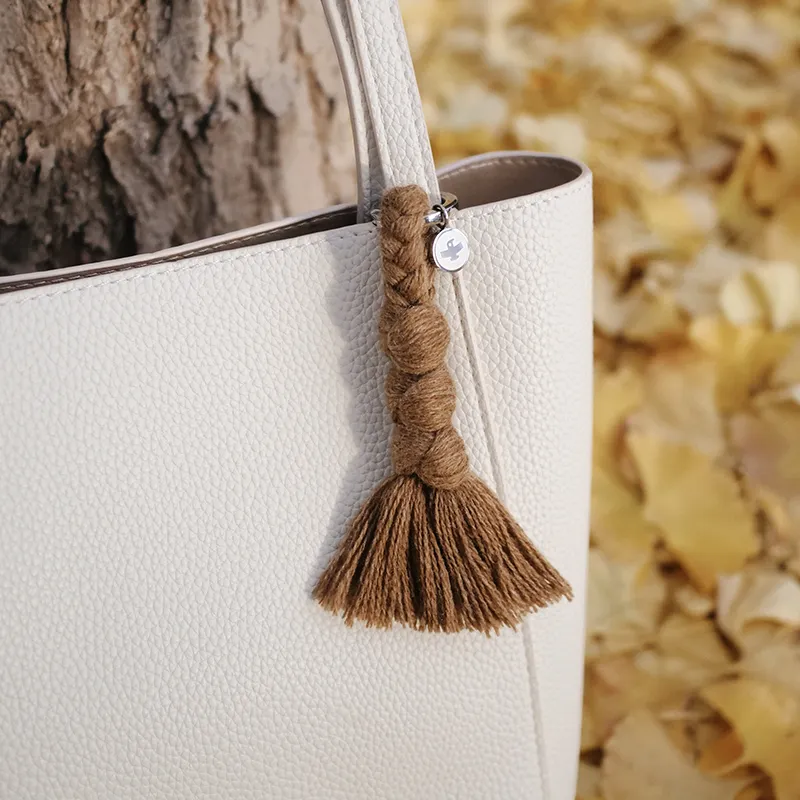 After The Bird Sheep Wool Pendants Unisex-3