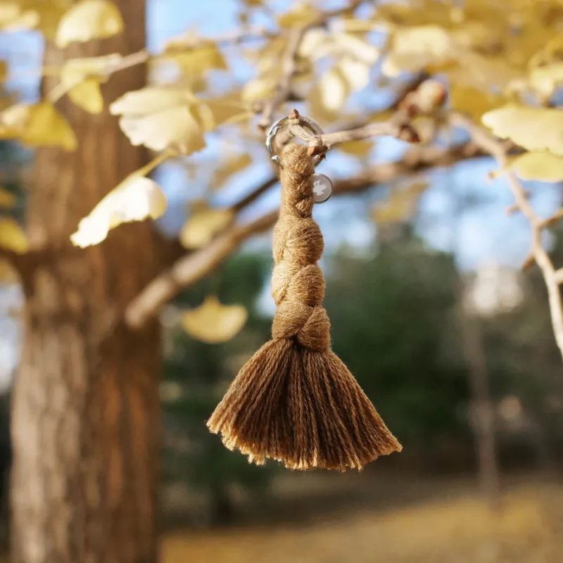 After The Bird Sheep Wool Pendants Unisex-5