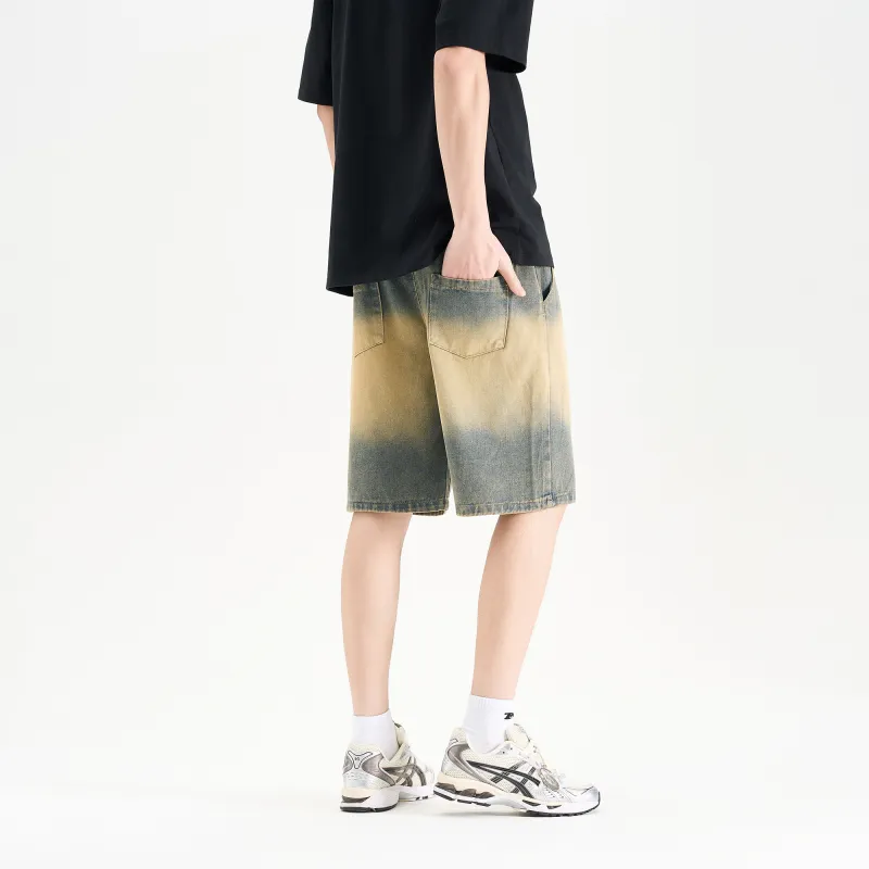 ZMOH Denim Shorts Unisex Couple's-12