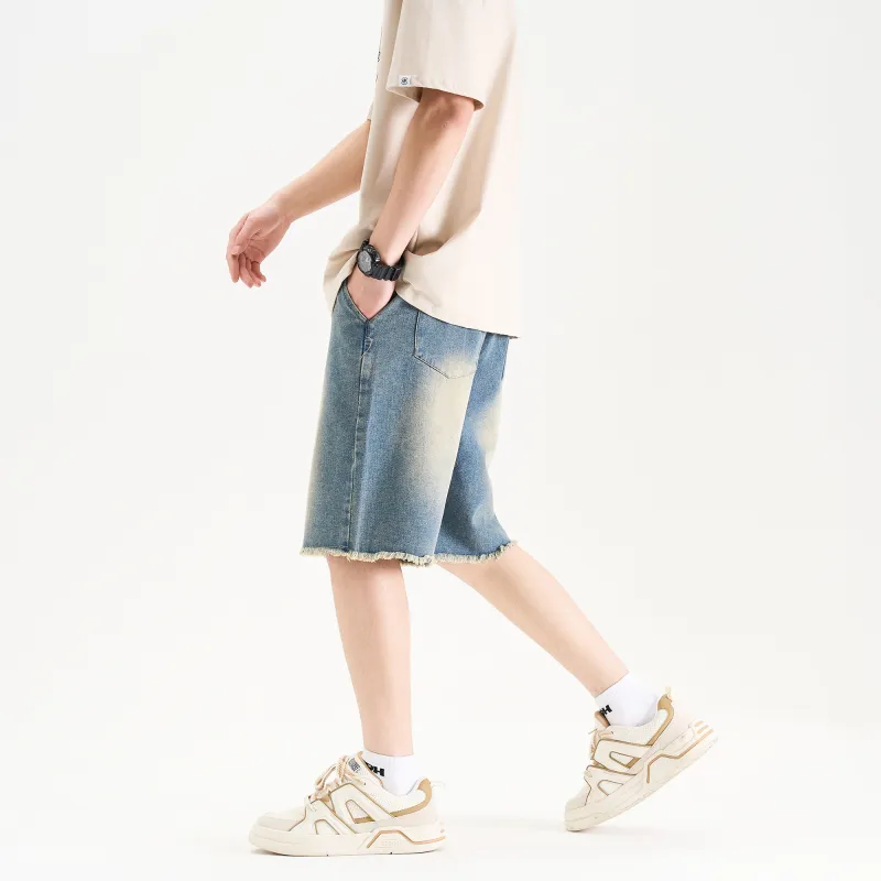 ZMOH Denim Shorts Unisex-4