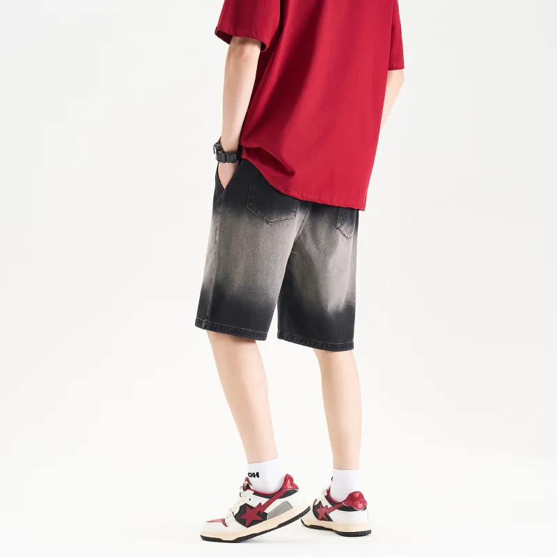 ZMOH Denim Shorts Unisex Couple's-17