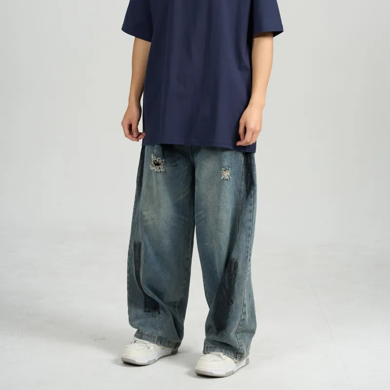 ZMOH Jeans Unisex Blue-2