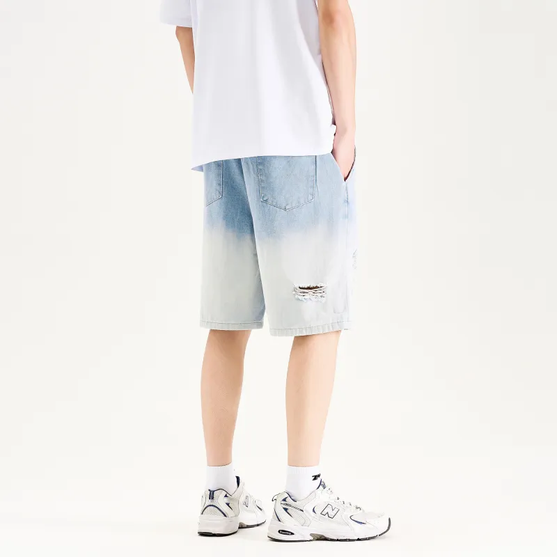 ZMOH Denim Shorts Unisex Couple's-26