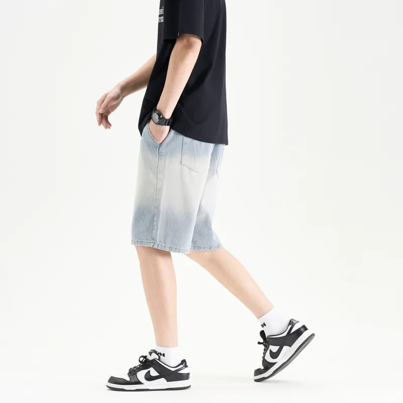 ZMOH Denim Shorts Unisex Couple's-26