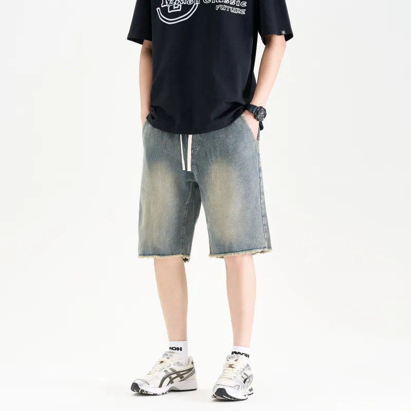 ZMOH Denim Shorts Unisex-9