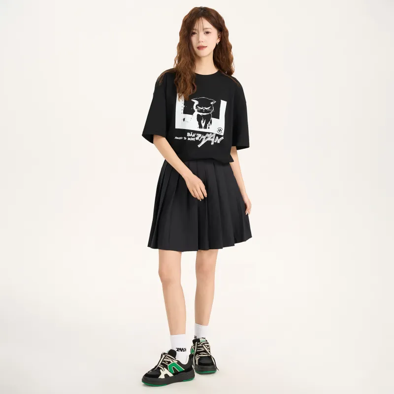 ZMOH Short Sleeved T Shirt Unisex Couple's-8