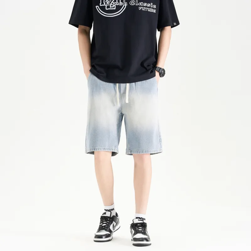ZMOH Denim Shorts Unisex Couple's-23