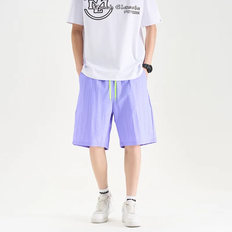 ZMOH Casual Shorts Unisex Couple's-23