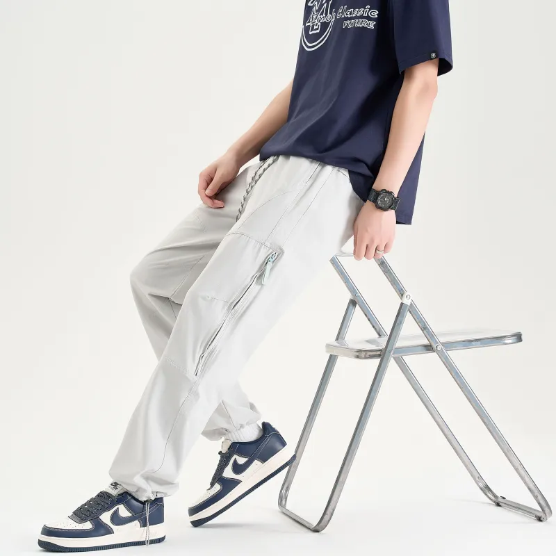 ZMOH Casual Pants Unisex Couple's-5